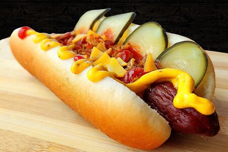 Датский говяжий хот-дог