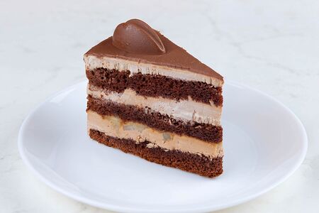 Торт Шоколадная карамель (кусочек)