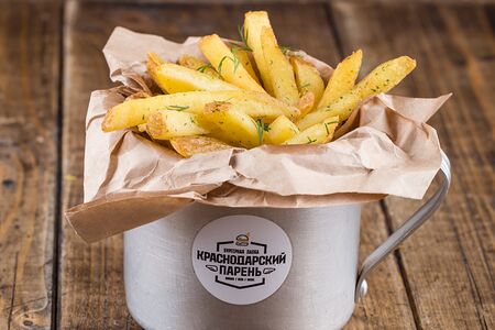 Картофель фри чесночный маленький