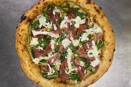 Хамон-страчателла