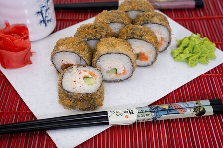 Теплый ролл Кранч