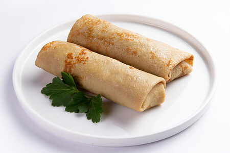 Блинчики домашние с мясом