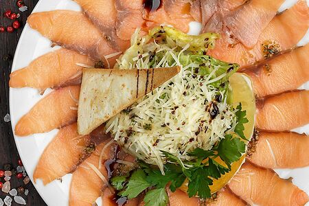 Карпаччо из лосося