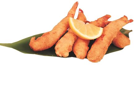 Креветки в сухарях