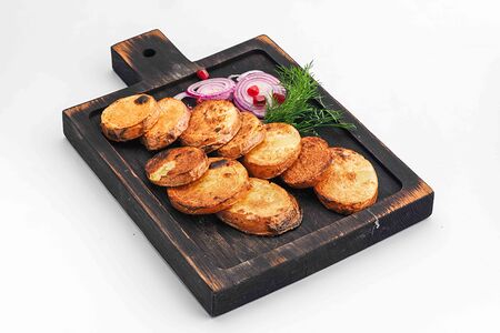 Картофель с салом