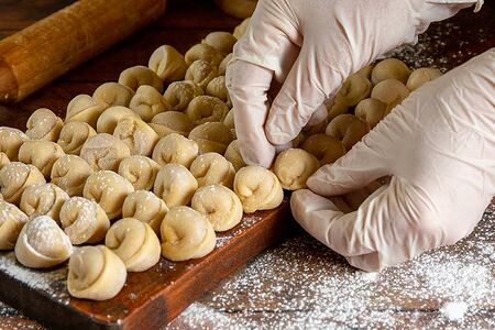 Пельмени из баранины