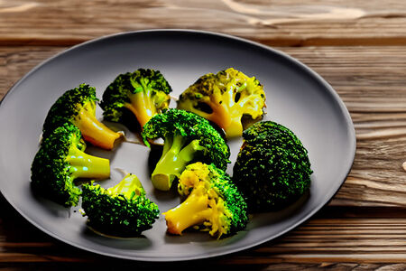 Запеченная брокколи