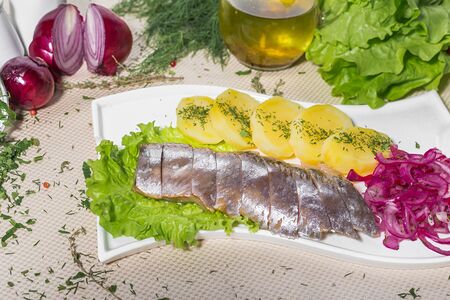 Селёдочка с картошкой