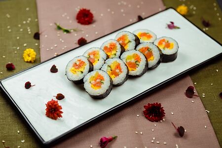 Ким паб с лососем