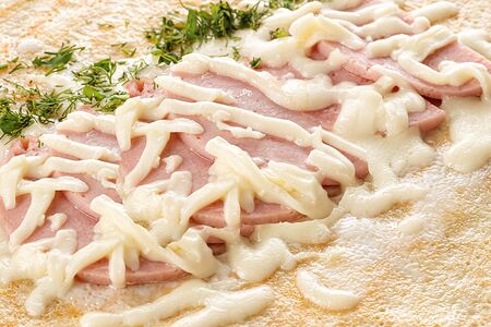 Блин Сыр и ветчина