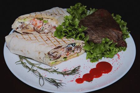 С мраморной говядиной