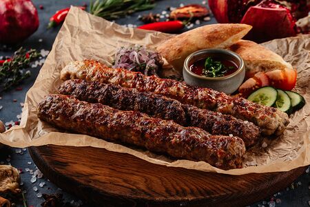 Люля-кебаб баранина-говядина