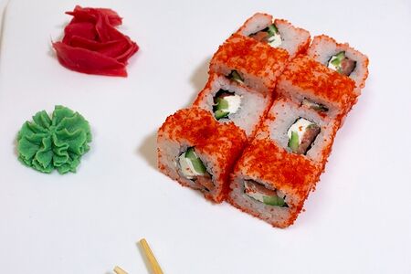 Калифорния с лососем