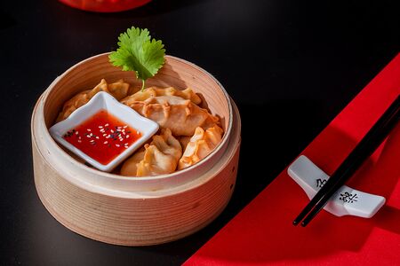 Гёдза утка - овощи