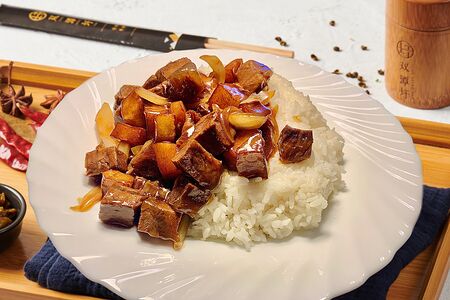 D6k Рис с курицей и картофелем