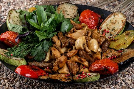 Садж из куриного бедра