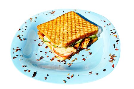 Сэндвич с ветчиной гриль