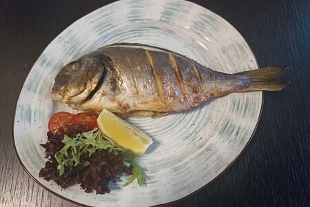 Дорадо запеченная