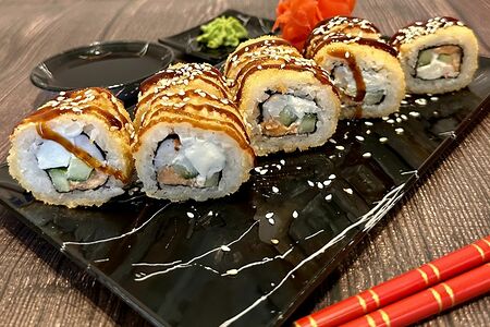 Сяке темпура