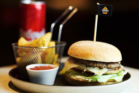 Комбо Чизбургер микс халяль