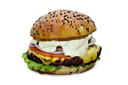 Бургер с телятиной