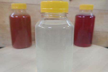 Лимонный напиток собственного приготовления