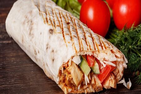 Шаурма с курицей