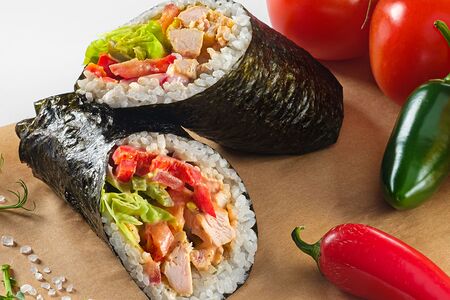 Шаурма в рисе Спайси