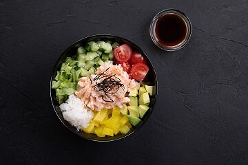 Поке с креветкой