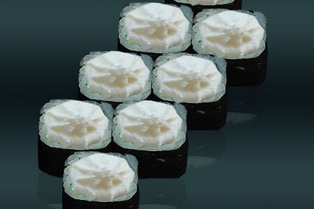 Маки со сливочным сыром