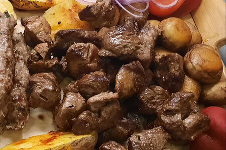 Шашлык из мякоти баранины