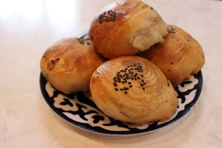 Самса с говядиной тандырная