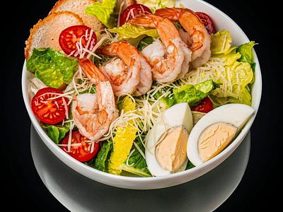 Цезарь с креветками