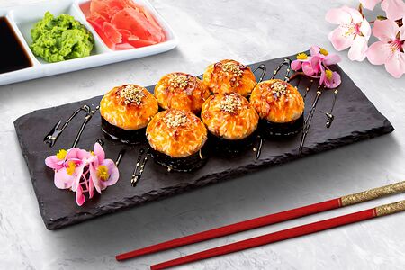 Запеченный Люкс со снежным крабом