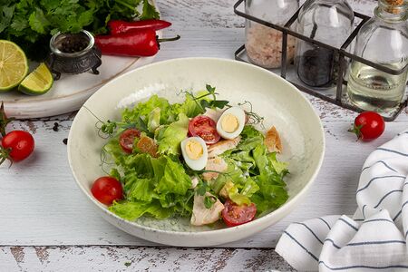 Салат с индейкой