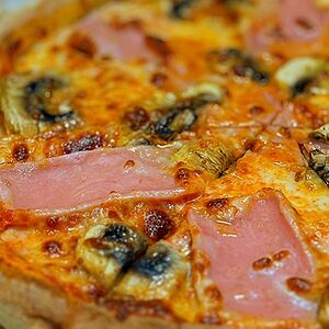 Ветчина и грибы