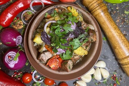 Оджахури с бараниной 