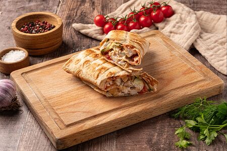 Куриный шашлык в лаваше