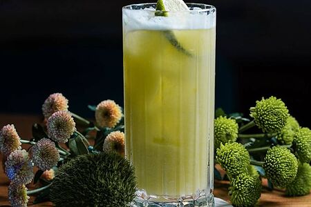 Натуральный лимонад яблоко-банан