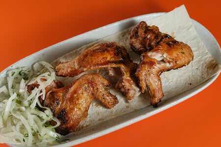 Шашлычок из куриных крылышек