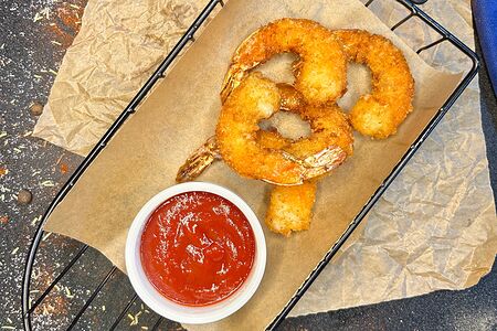 Креветки темпура 