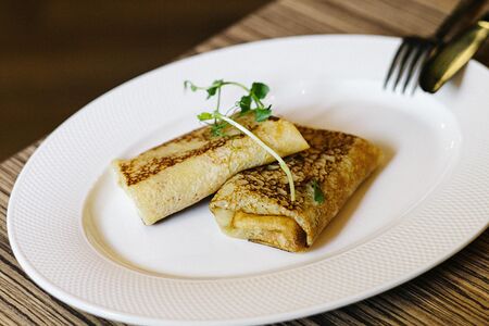 Блины с сыром