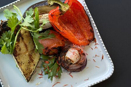 Овощи на углях