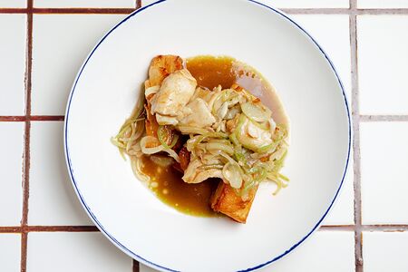 Трубач с картофельным гратеном