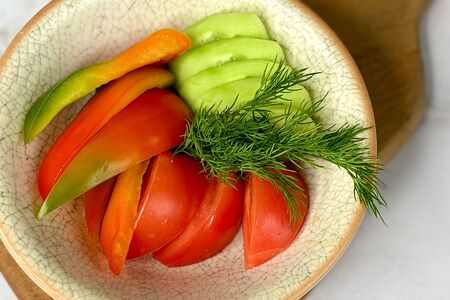 Свежие овощи