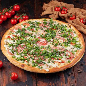 Пицца Ветчина с грибами