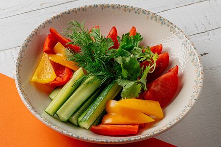 Свежие овощи