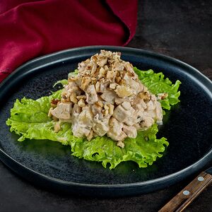 Салат Цыпленок с ананасом