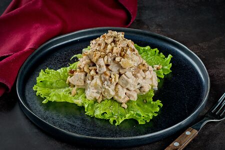 Салат Цыпленок с ананасом