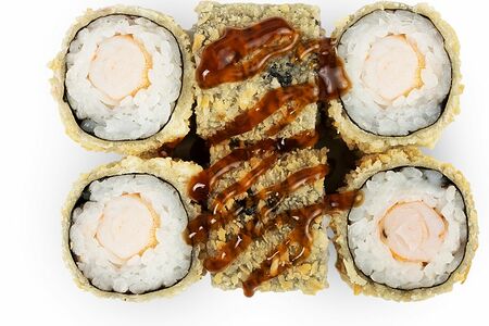 Сань-ролл темпура с креветкой